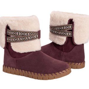 MUK LUKS Flexi Montauk Ankle Boots - 8 NWT